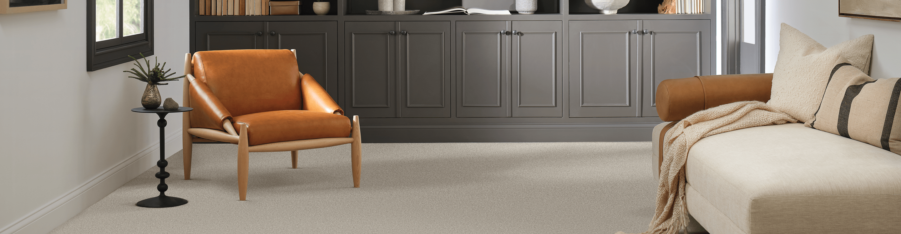 Expert carpet installation professionals at work