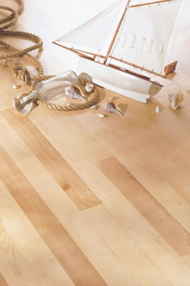 light maple wood flooring